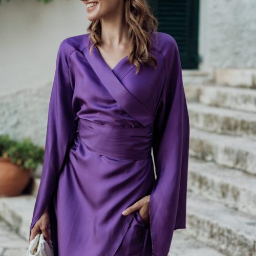 LEMANJÀ - Goddess Dresses | Kimono purple