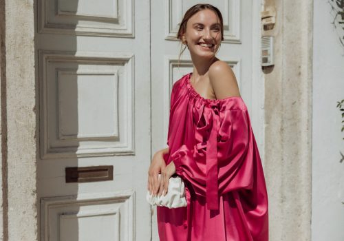 LEMANJÀ - Goddess Dresses | pink Kaftan